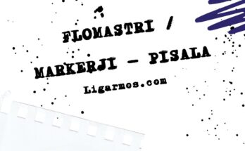 FLOMASTRI / MARKERJI – PISALA