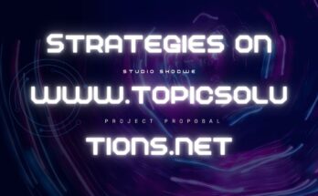 Strategies on www.topicsolutions.net
